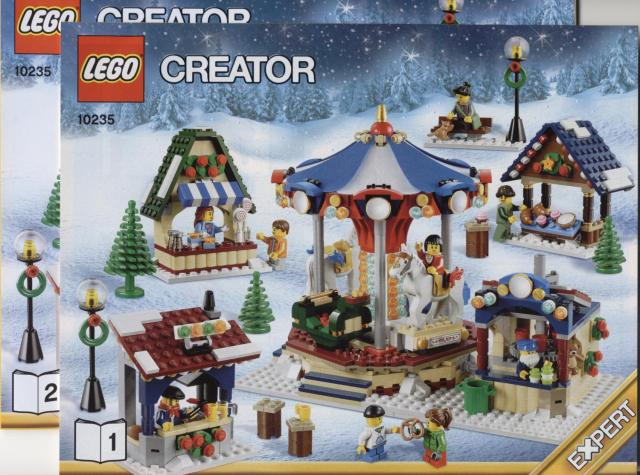 LEGO Creator Winter Village Market Instructions ONLY for Set #10235