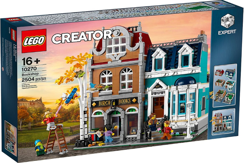 LEGO Creator Bookshop Modular Building Set #10270 BRAND NEW