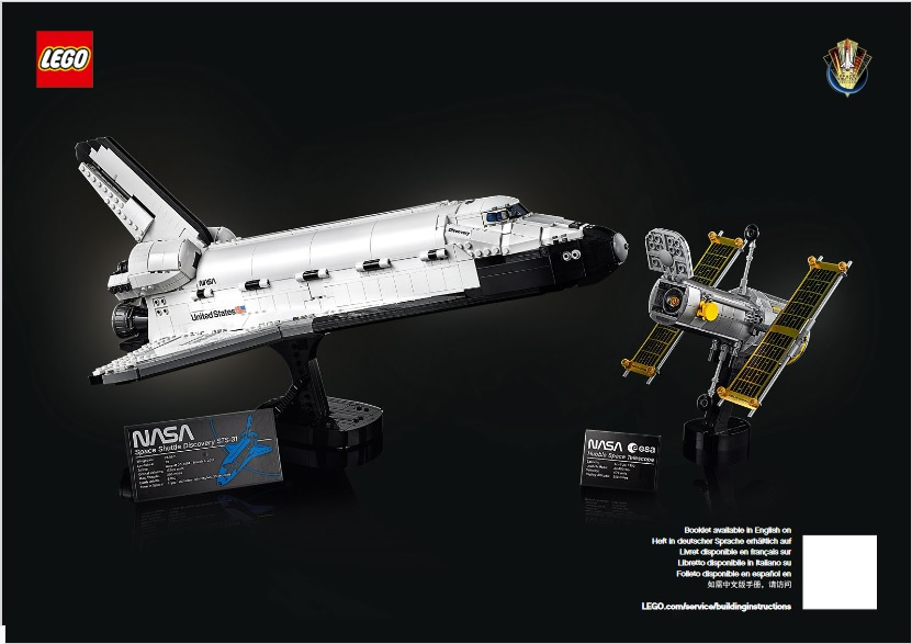 LEGO NASA Space Shuttle Discovery Set #10283