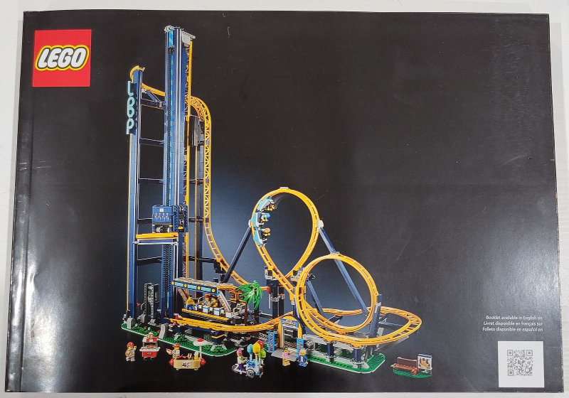 LEGO Creator Expert Loop Coaster Set #10303 Includes Instructions & Minifigures