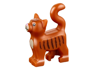 LEGO Animal Dark Orange Cat