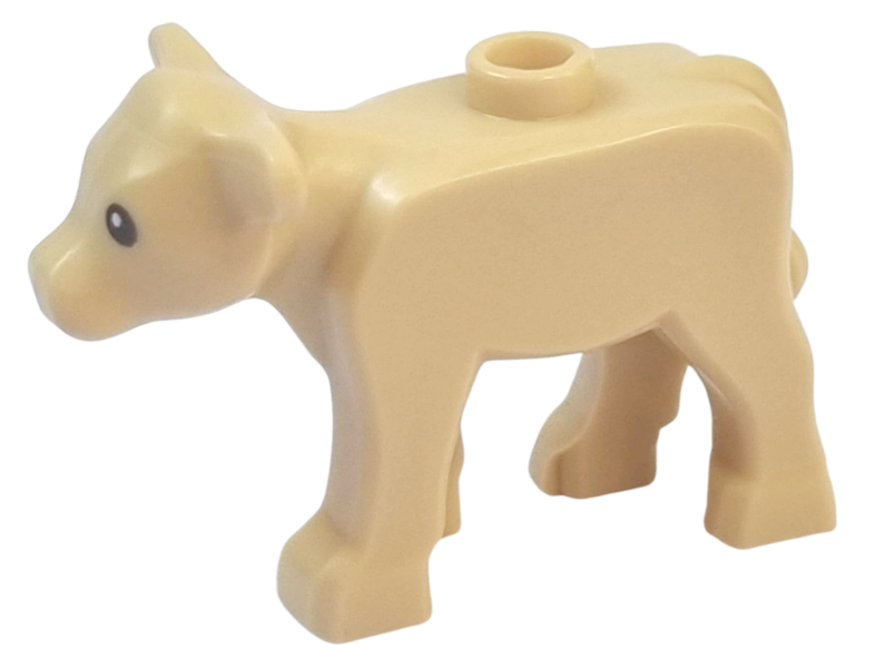 LEGO Animal Cow Baby Calf Tan
