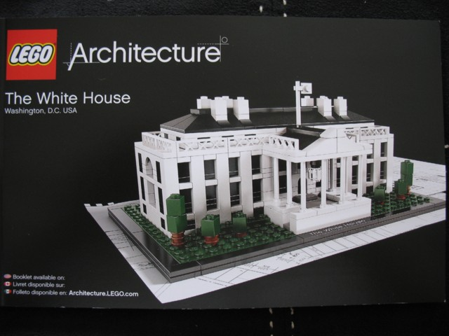 LEGO Architecture The White House Set #21006 Includes Instructions