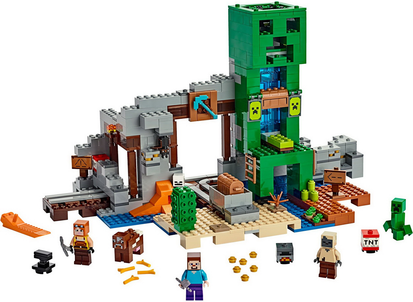 LEGO Minecraft The Creeper Mine Set #21155 BRAND NEW