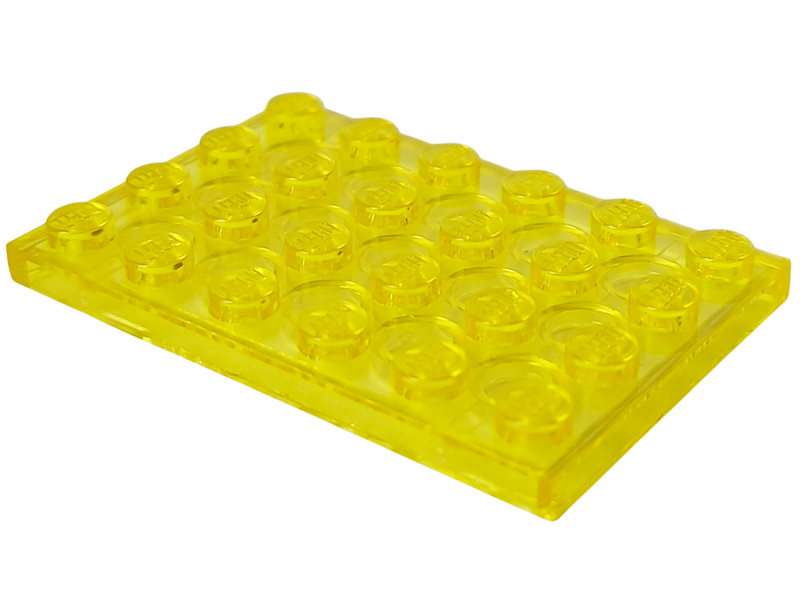 LEGO Classic Space Trans Yellow Plate 4x6
