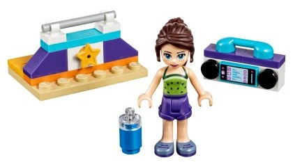 LEGO Friends Gymnastics Bar Polybag BRAND NEW Set #30400