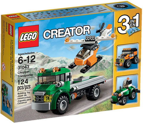 LEGO Creator Chopper Transporter Set #31043