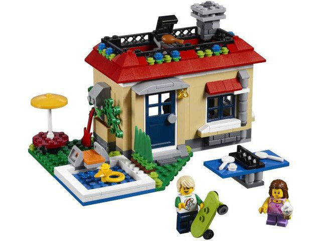 LEGO Creator 3in1 Modular Poolside Holiday Set #31067 BRAND NEW IN BOX!