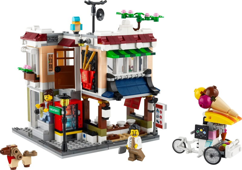 LEGO Creator Downtown Noodle Shop Set #31131 BRAND NEW