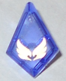 LEGO Tile 1x2 Diamond Trans Purple