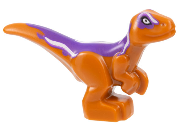 LEGO Animal Baby Dinosaur Dark Orange