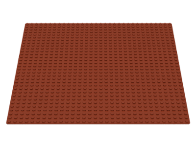 LEGO Baseplate 32x32 Reddish Brown