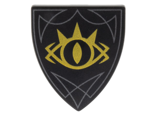 LEGO Elves Shield With Goblin King Eye Pattern