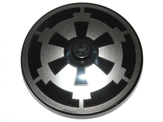 LEGO Star Wars Printed Imperial Symbol Dish from TIE Fighter Pilot Helmet Set #75274