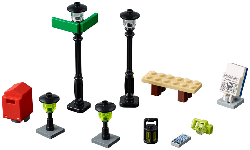LEGO Xtra Street Lamps Polybag BRAND NEW Set #40312