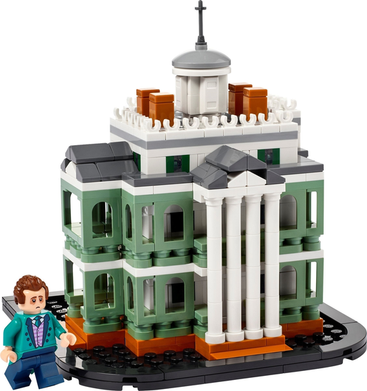 LEGO Disney Mini Haunted Mansion Set #40521 with Instructions and Minifigure