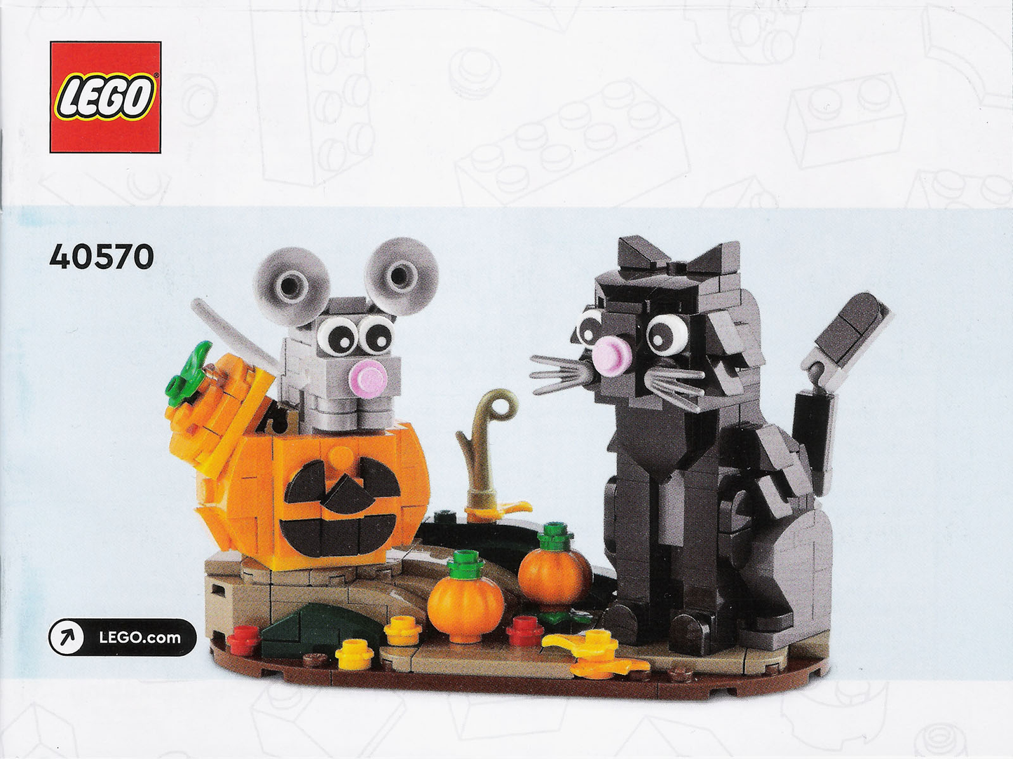 LEGO Halloween Cat and Mouse Set #40570