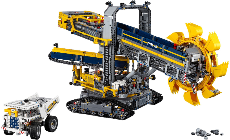 LEGO Technic Construction Bucket Wheel Excavator Set #42055 BRAND NEW IN BOX