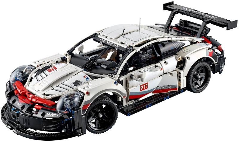 LEGO TECHNIC Porsche 911 RSR Set #42096 incl Instructions