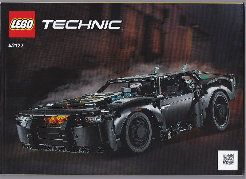 LEGO Super Heroes The Batman - Batmobile Set #42127 includes Instructions