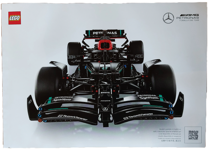 LEGO TECHNIC Mercedes-AMG F1 W14 E Performance Set #42171 Includes Instructions