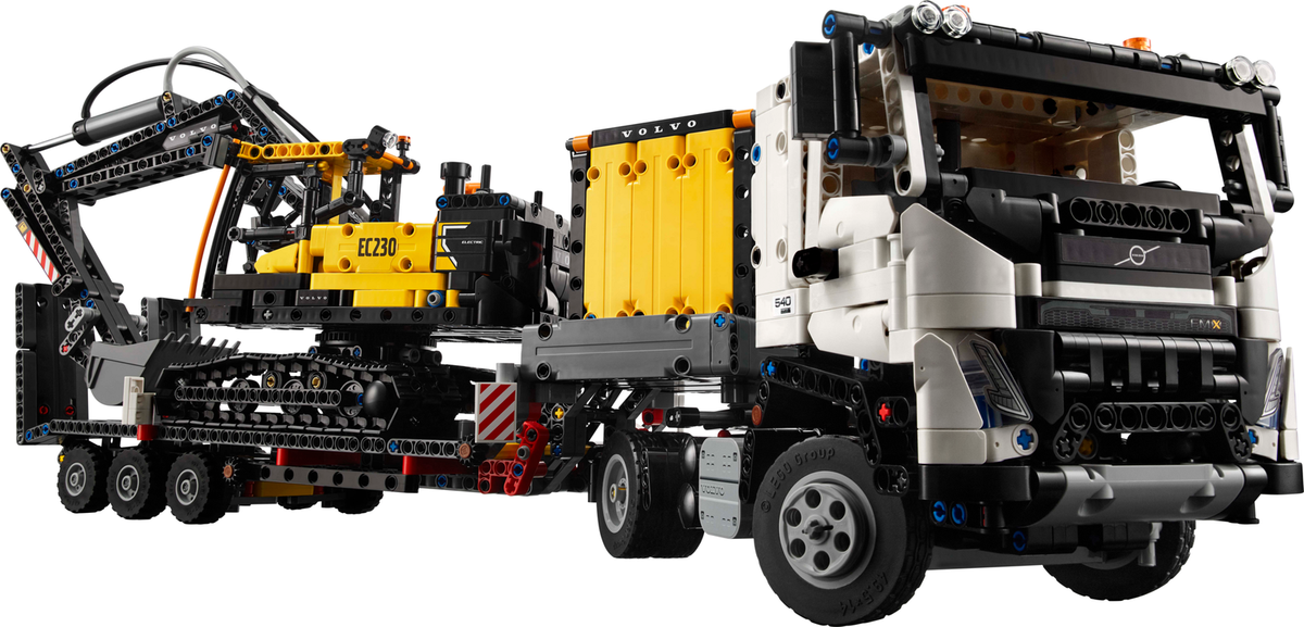 LEGO Technic Volvo FMX Truck & EC230 Electric Excavator Set #42175 BRAND NEW IN BOX