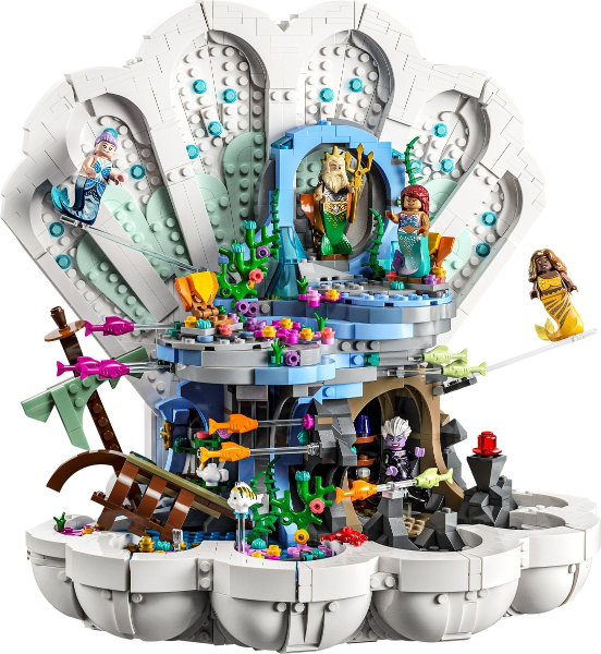 LEGO Disney The Little Mermaid Royal Clamshell Set #43225 BRAND NEW IN BOX