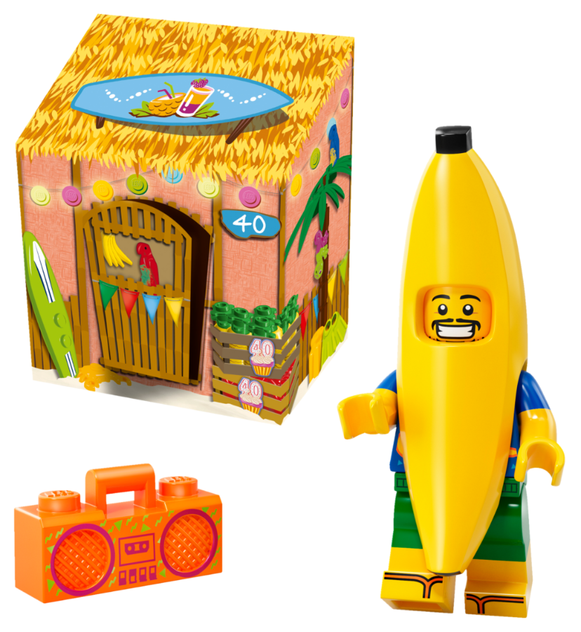 LEGO Party Banana Juice Bar BRAND NEW Set #5005250 - Collectable Minifigure