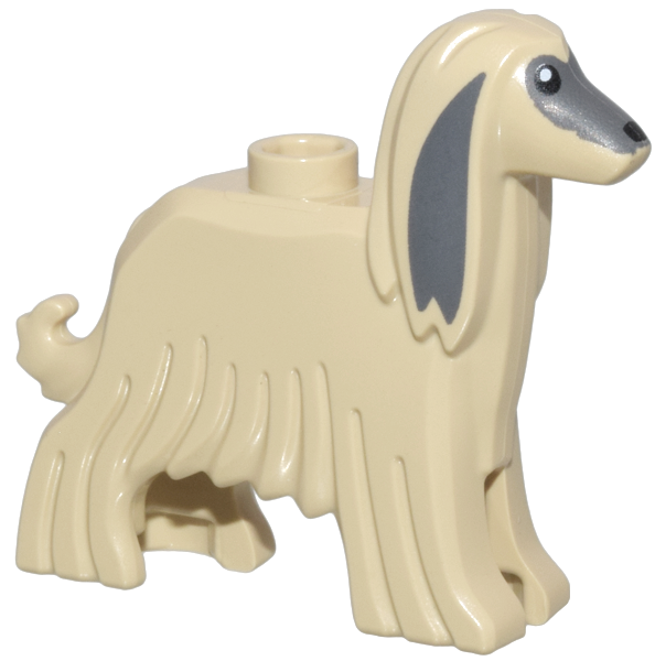 LEGO Animal Afghan Hound / Dog