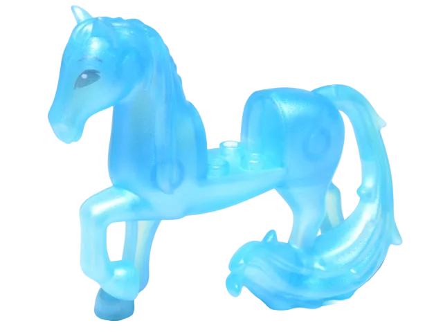 LEGO Disney Frozen Animal Nokk Satin Trans Light Blue Horse