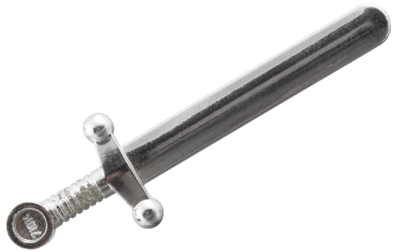 LEGO Castle Chrome Silver Sword