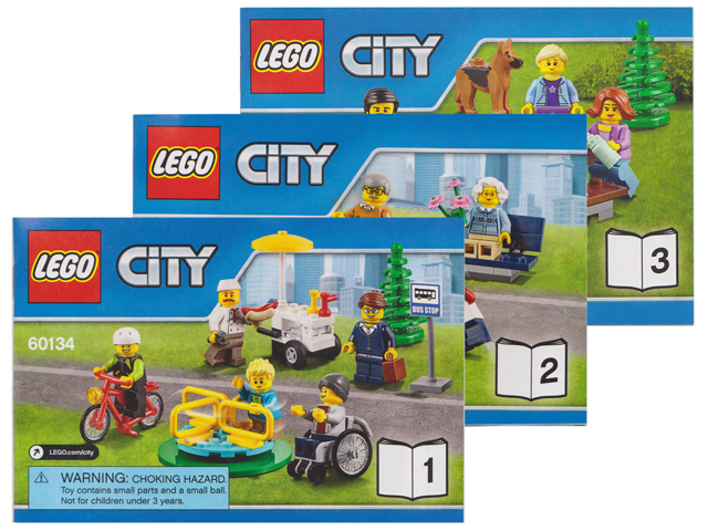LEGO City Fun in the Park Set #60134 Includes Minifigures and Instructions