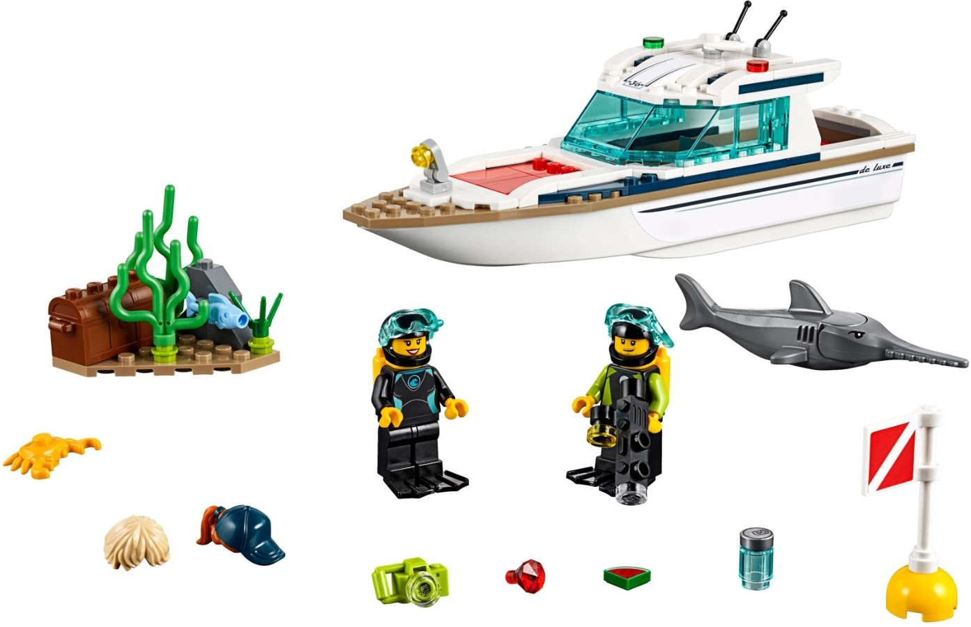 LEGO City Diving Yacht Set #60221 BRAND NEW IN BOX