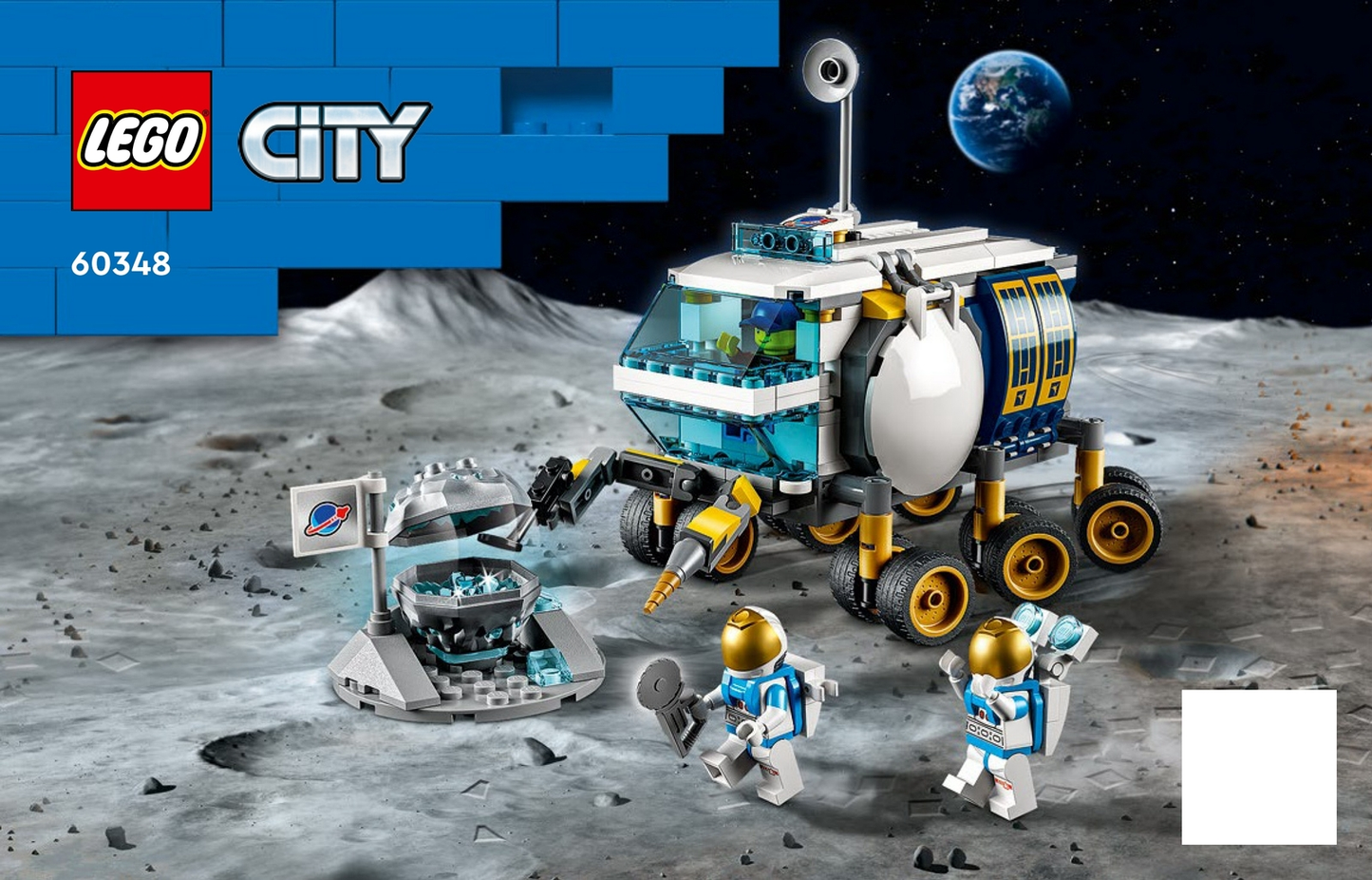 LEGO City / Space Lunar Roving Vehicle Set #60348