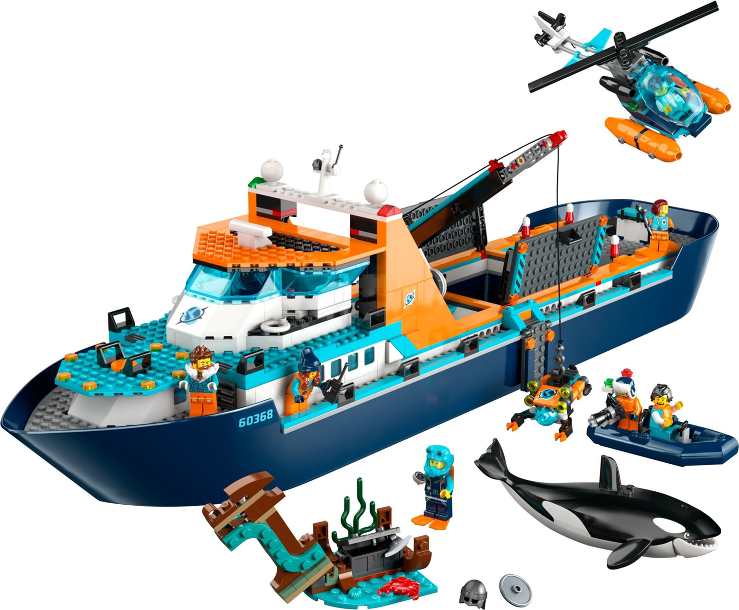 LEGO City Arctic Explorer Ship Set #60368 BRAND NEW IN BOX