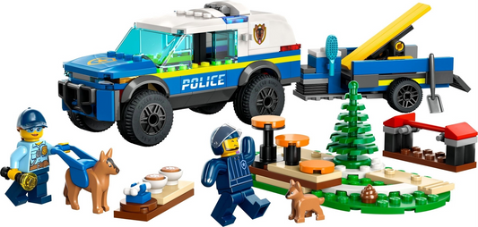 LEGO City Mobile Police Dog Training Set #60369 BRAND NEW Pieces Minifigures and Instructions