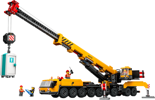 LEGO City Mobile Construction Crane Set #60409 BRAND NEW Pieces Minifigures and Instructions