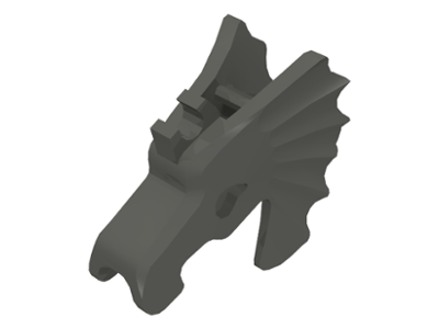 LEGO Harry Potter Old Dark Grey Horse Battle Helmet