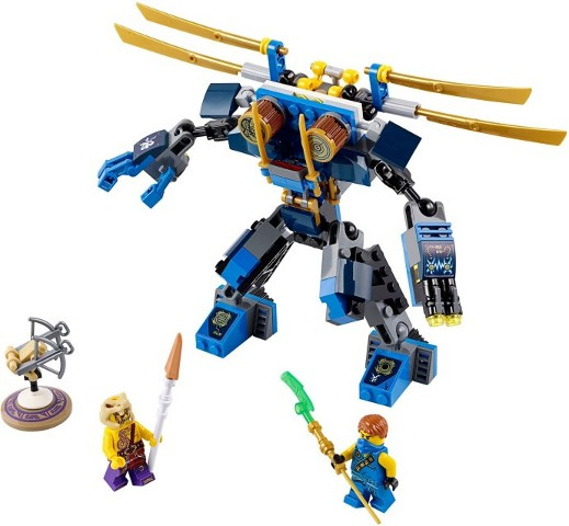 LEGO Ninjago Electro Mech Set #70754 Includes Minifigures and Instructions