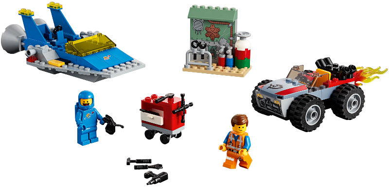 LEGO Movie Emmet and Benny's Build and Fix Workshop Set #70821 BRAND NEW