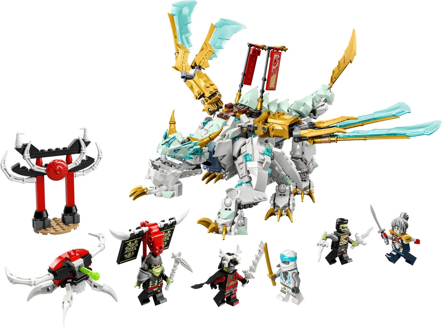 LEGO Ninjago Zane's Ice Dragon Creature Set #71786 BRAND NEW IN BOX