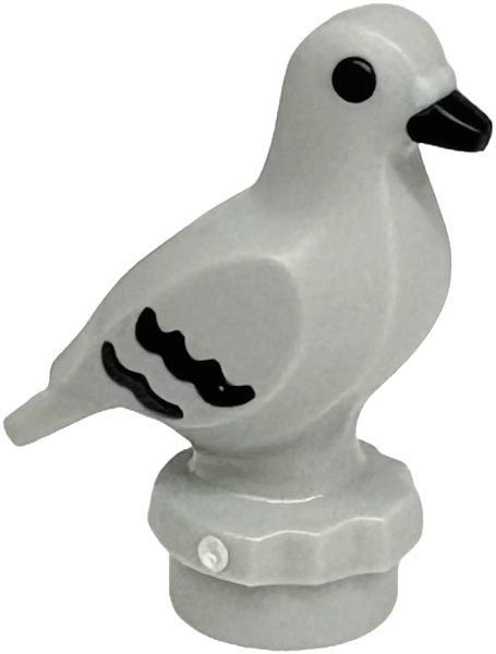 LEGO Animal Pigeon BRAND NEW Light Bluish Grey