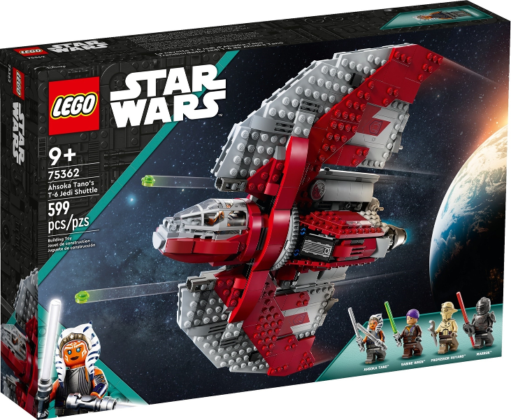 LEGO Star Wars Ahsoka Tano's T-6 Jedi Shuttle BRAND NEW Set #75362