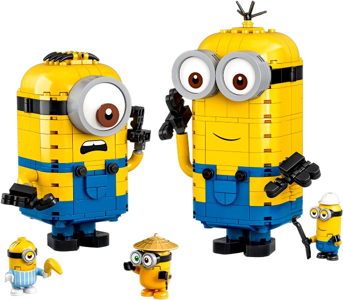 LEGO Minions Brick Built Minions and Their Lair Set #75551 BRAND NEW