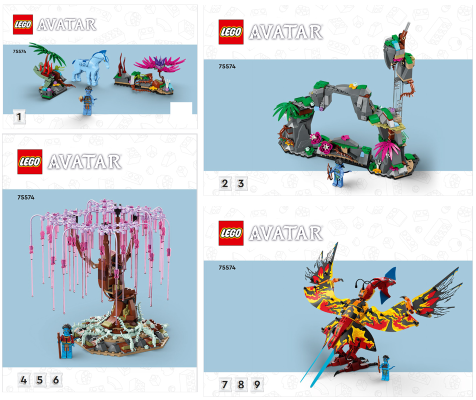LEGO Avatar Toruk Makto and Tree of Souls Set #75574