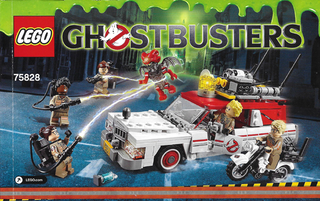 LEGO Ghostbusters Ecto-1 and -2 Set #75828 Includes Minifigures and Instructions