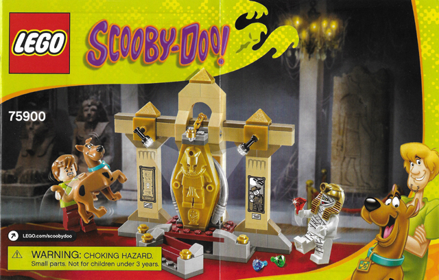 LEGO Scooby Doo Mummy Museum Mystery Set #75900 Includes Minifigures and Instructions