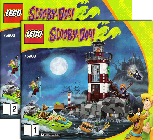 LEGO Scooby Doo Haunted Lighthouse Set #75903 Includes Minifigures and Instructions