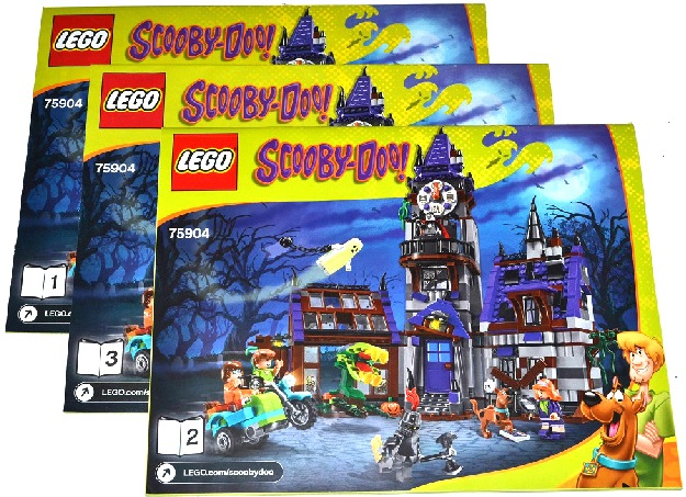 LEGO Scooby Doo Mystery Mansion Set #75904 Includes Instructions