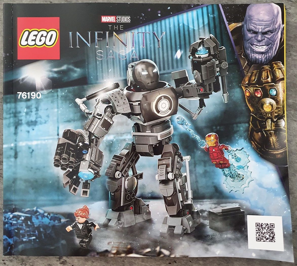 LEGO Marvel Superheroes Iron Man: Iron Monger Mayhem Set #76190 As Pictured